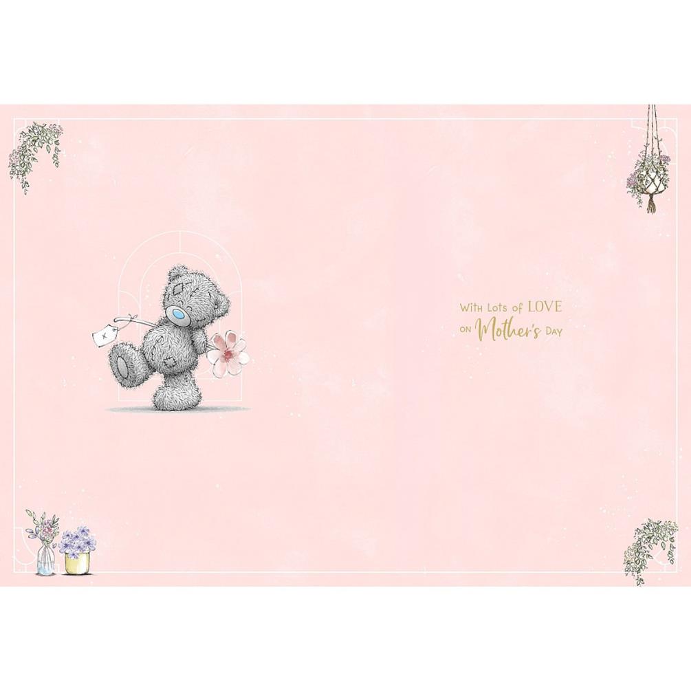 Wonderful Mum Flowers Me to You Bear Mother's Day Card Extra Image 1